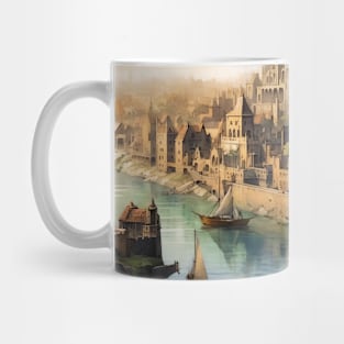 The City by the River Mug